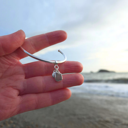 Seaglass Bangle