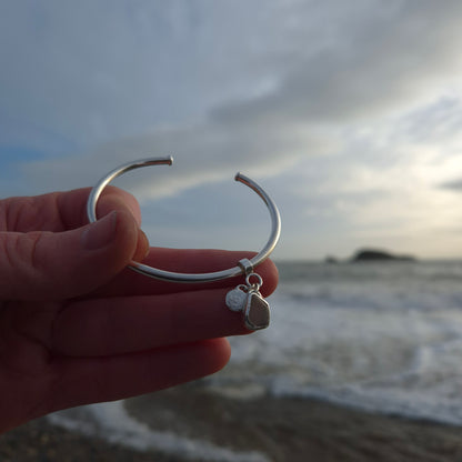 Seaglass Bangle