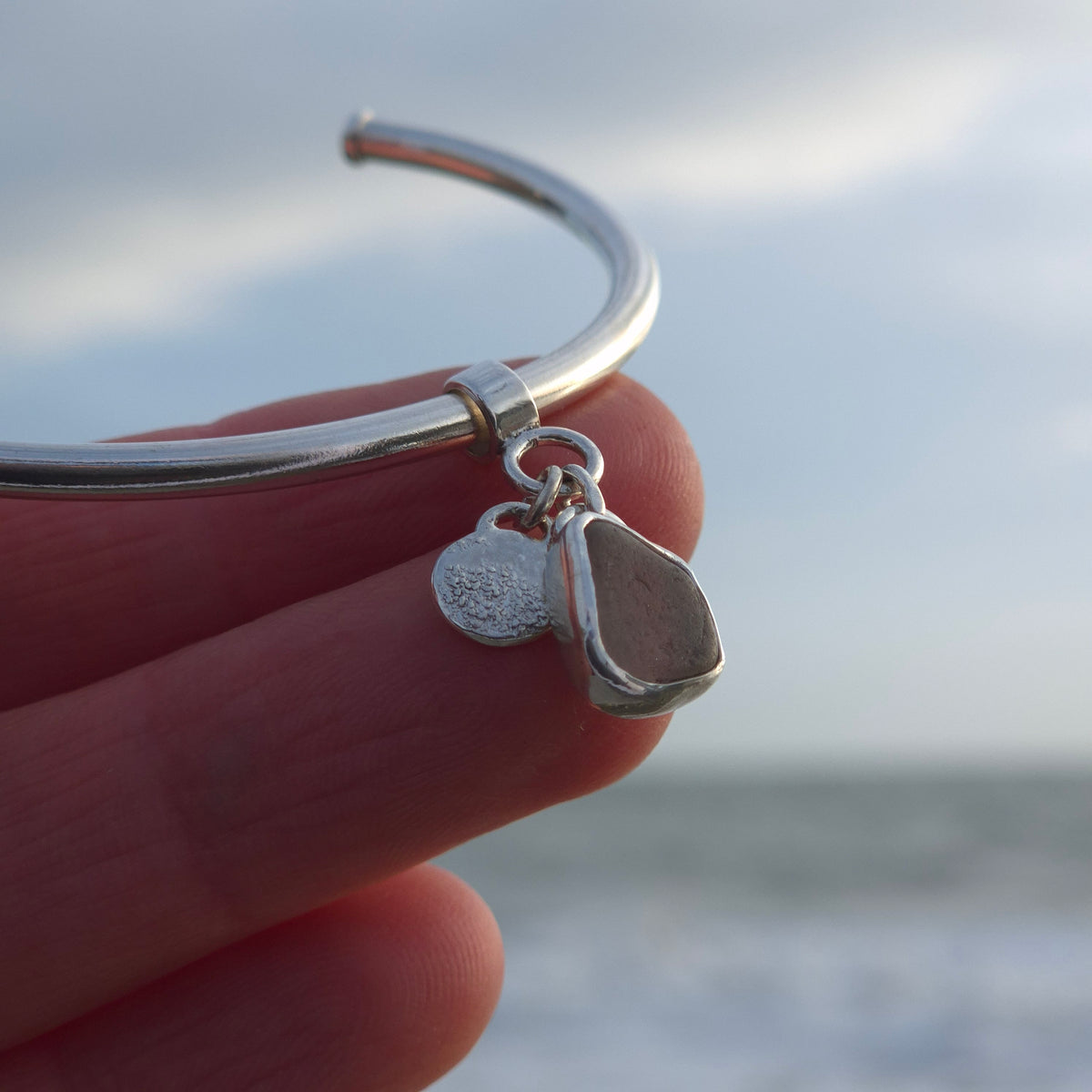 Seaglass Bangle