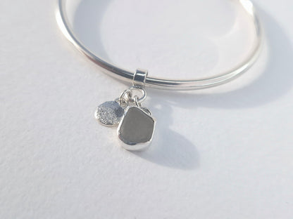 Seaglass Bangle