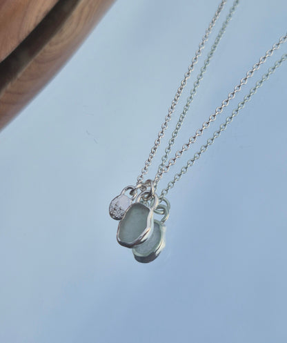 Dainty Seaglass Necklace