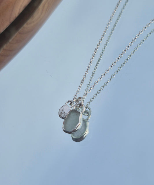Dainty Seaglass Necklace