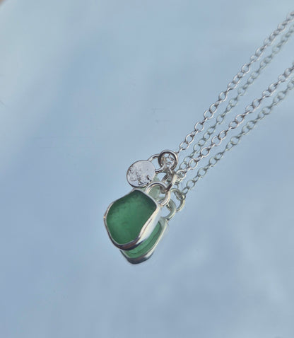 Dainty Seaglass Necklace