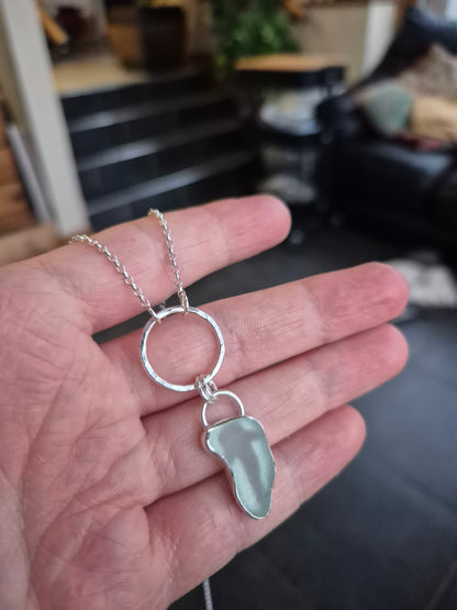 Whale Shark Seaglass Necklace