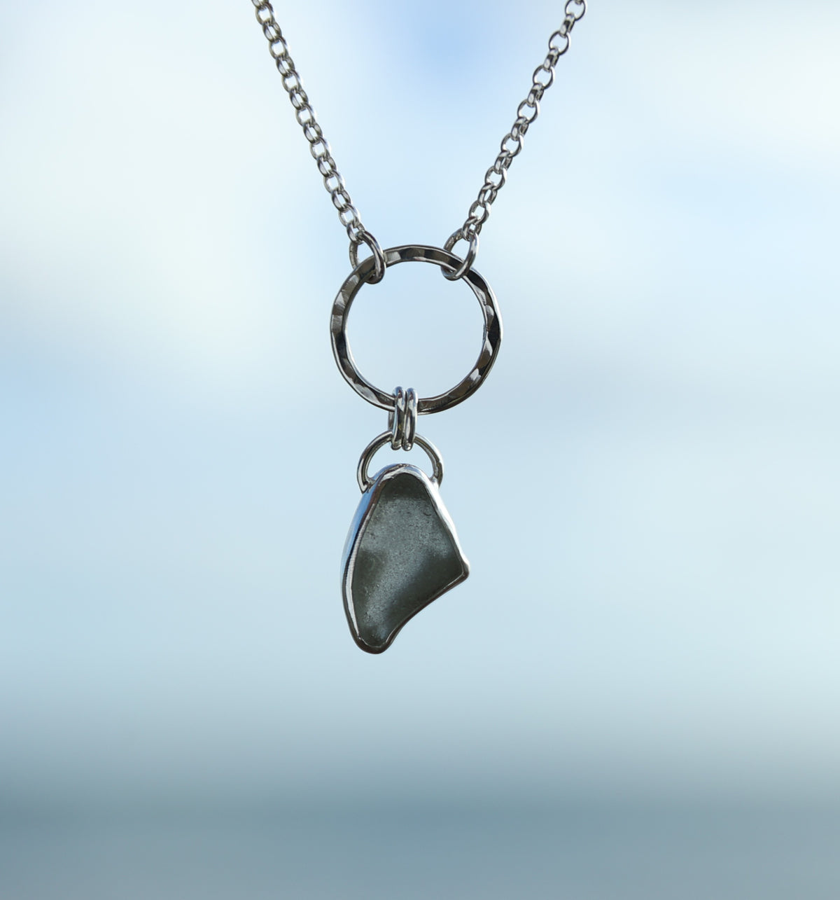 Whale Shark Seaglass Necklace